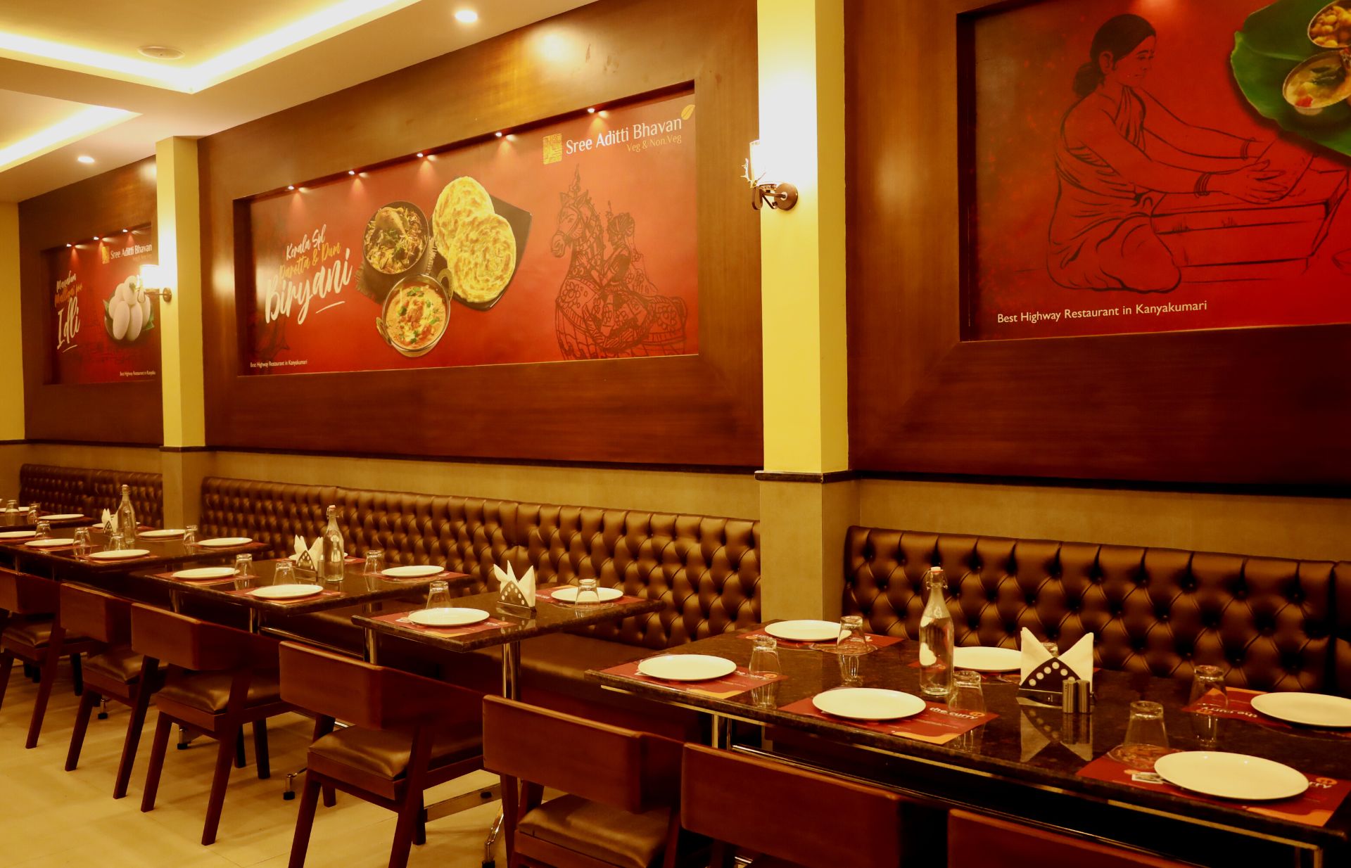 Dining at Hotel Comorin Grand