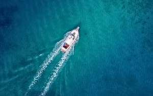 Boat ride in kanyakumari